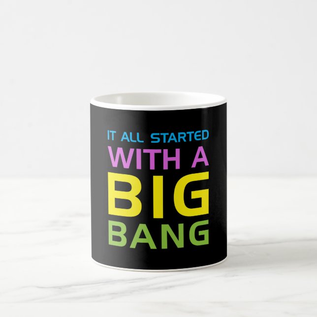 Taza De Café Big Bang (Centro)