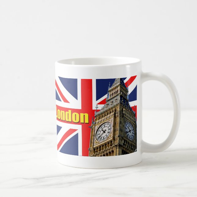 Taza De Café Big Ben - Londres - Inglaterra (Derecha)