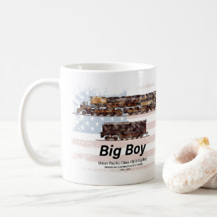 Taza De Café Big Boy Vintage Steam Train American Locomotive