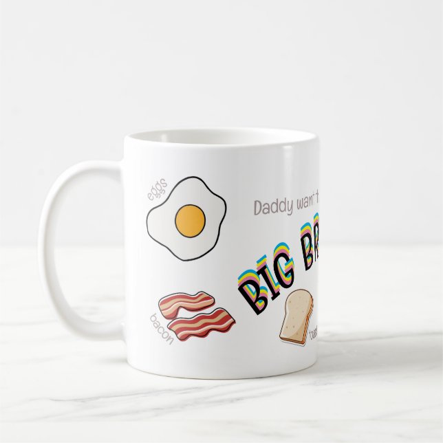 Taza De Café Big Breakfast Mug (Izquierda)