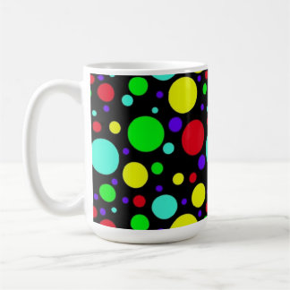 Taza De Café Big Bubbles Black Mug (11 oz, 15 oz)
