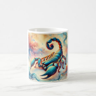 Taza De Café Big Clawed Scorpion 061124AREF146 - Watercolor