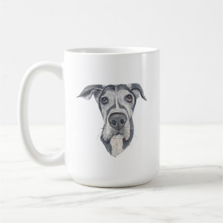 Taza De Café Big Dane Dog Mug | 15 oz