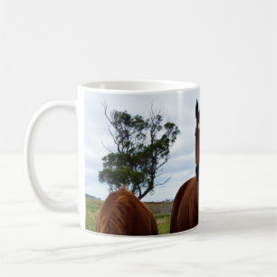 Taza De Café Big_Dark_Brown_Horse,_Coffee_Mug