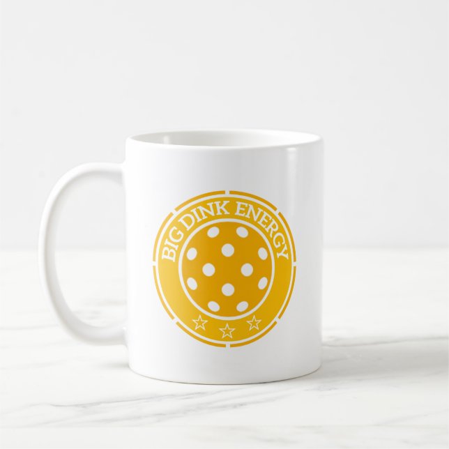 Taza De Café Big Dink Energy Pickleball (Izquierda)