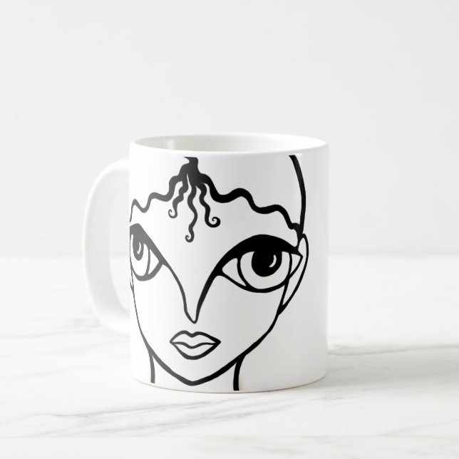 Taza De Café BIG EYES Mug (Anverso izquierdo)