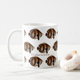 Taza De Café Big Fish Fishing Mug