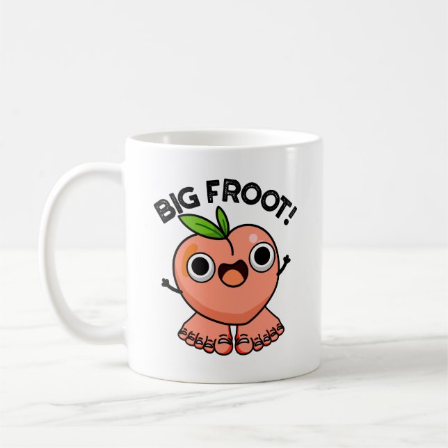 Taza De Café Big Froot Funny Pun (Izquierda)