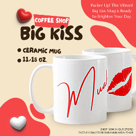 Taza De Café Big Kiss Mug