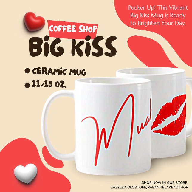 Taza De Café Big Kiss Mug (Subido por el creador)