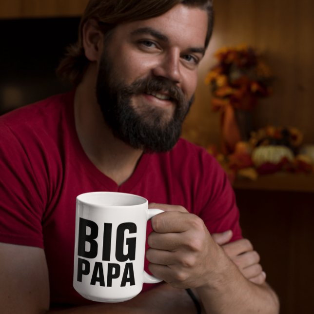 TAZA DE CAFÉ BIG PAPA DAD COFFEE MUGS (Subido por el creador)