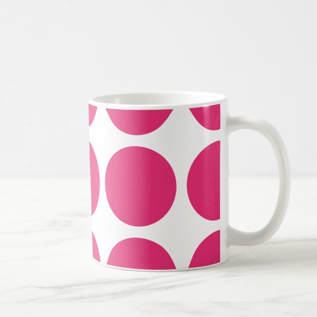 Taza De Café Big Polka Dots Mug (Derecha)