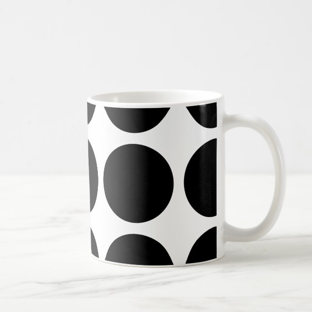 Taza De Café Big Polka Dots Mug (Derecha)