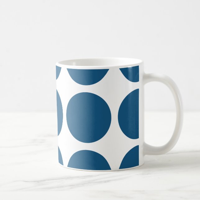 Taza De Café Big Polka Dots Mug (Derecha)