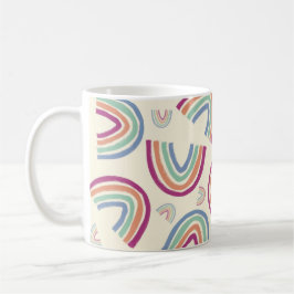 Taza De Café Big rainbows confetti mug