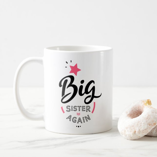Taza De Café Big sister again (Con donut)