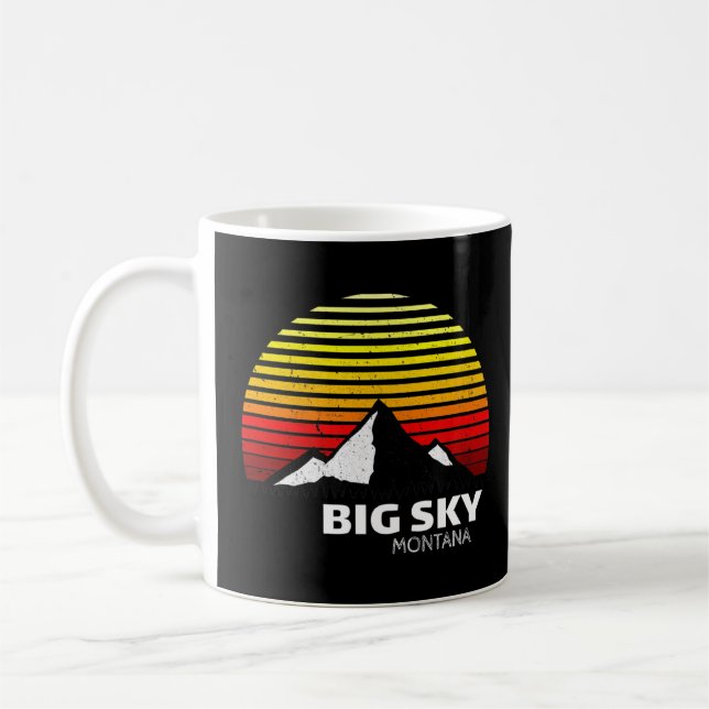 Taza De Café Big Sky Montana (Izquierda)