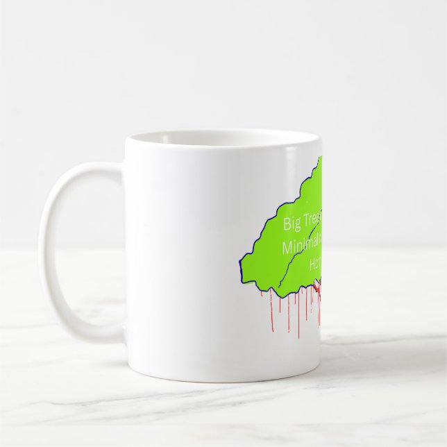 Taza De Café Big Tree Wall Art | Large Nature  (Izquierda)