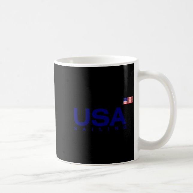 Taza De Café Big Usa Sailing  (Derecha)