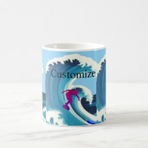 Taza De Café Big Wave Surfer Thunder_Cove