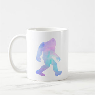 Taza De Café Bigfoot acuarela
