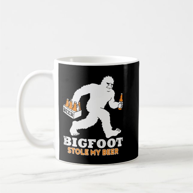 Taza De Café Bigfoot Beer  Sasquatch s for Men Beer Bigfoot Pul (Izquierda)