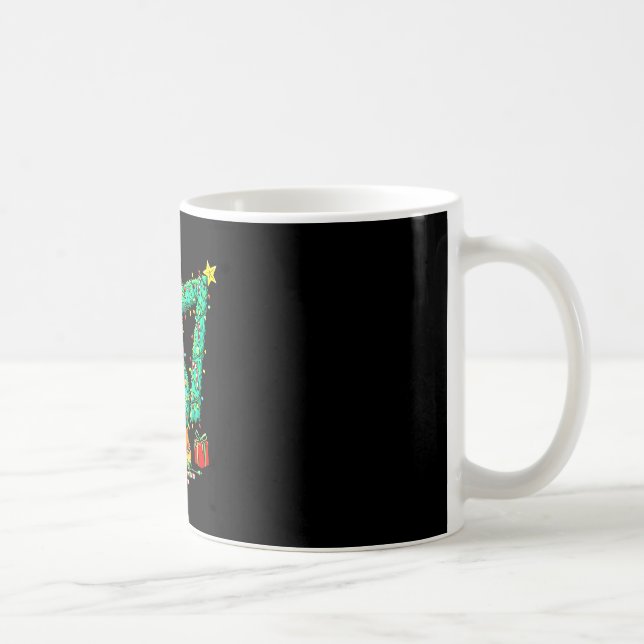 Taza De Café Bigfoot Christmas 67 Funny Meme Six Seven Xmas Boy (Derecha)