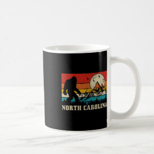 Taza De Café Bigfoot de Carolina del Norte Montañas Vintage Sen