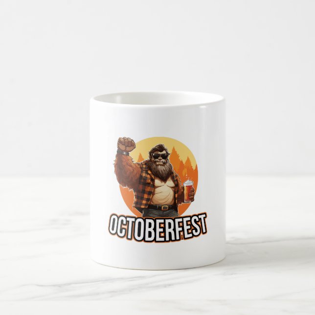 Taza De Café Bigfoot de Octoberfest (Centro)