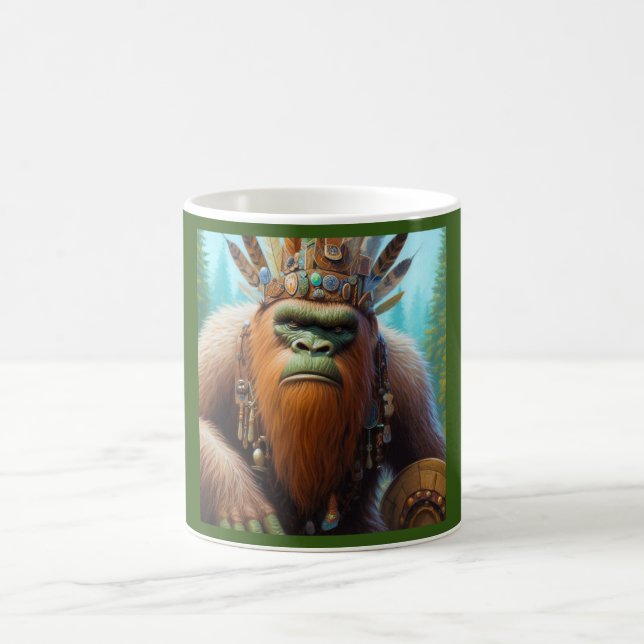 Taza De Café Bigfoot Eco Warrior (Centro)