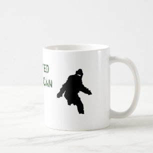 TAZA DE CAFÉ BIGFOOT, PRIMATE NORTEAMERICANO INDOCUMENTADO