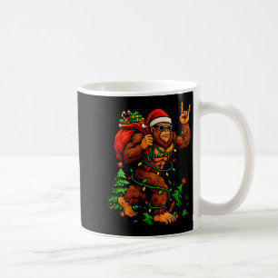 Taza De Café Bigfoot Sasquatch Para Hombres Abuelo Niños Navida