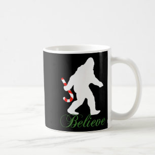 Taza De Café Bigfoot Sasquatch Yeti Cree Caramelo Navidad Chris