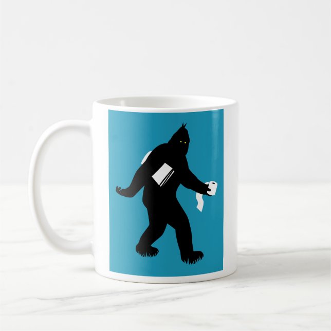Taza De Café Bigfoot sorprendió (Izquierda)