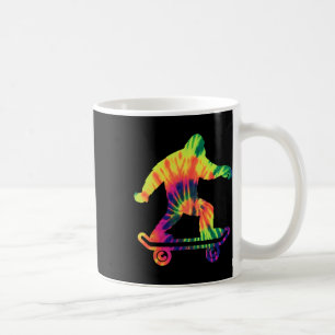Taza De Café Bigfoot Tie Dye Hippie Patinadores Sasquatch Ska