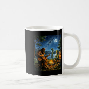 Taza De Café Bigfoot y Alien Loch Ness Fogata Sasquatch Diversi