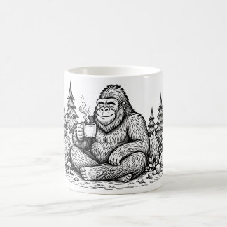 Taza de café Bigfoot Yeti
