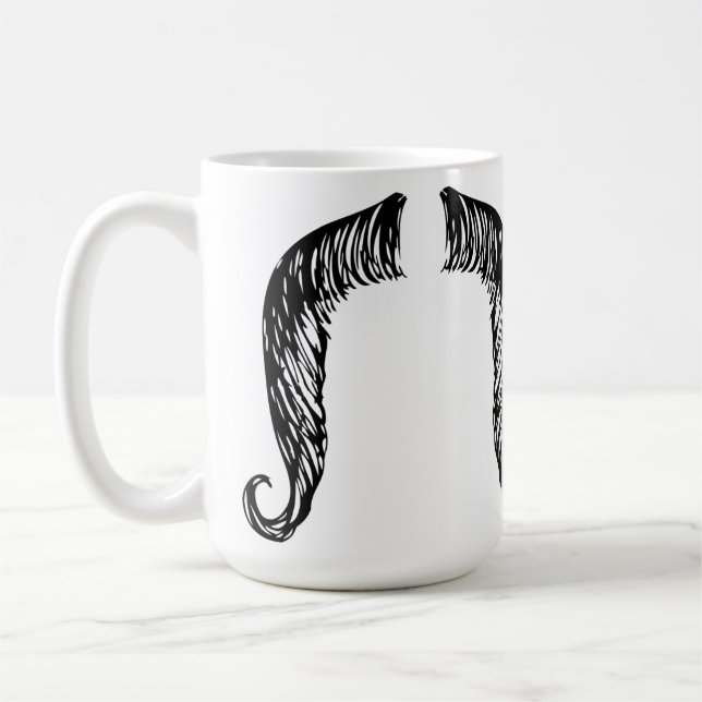 Taza De Café Bigote (Izquierda)