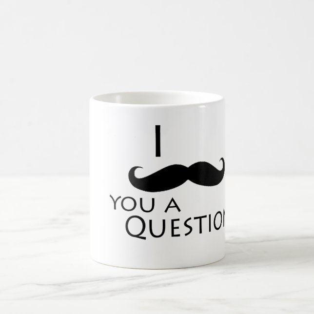Taza De Café Bigote I usted una pregunta (Centro)