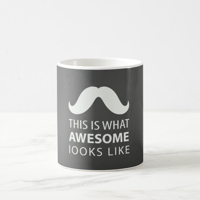 Taza De Café Bigote Impresionante (Centro)