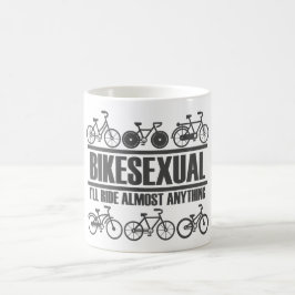 Taza De Café Bikesexual - Bicicleta divertida y bicicleta