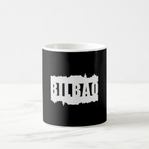 Taza De Café Bilbao España City Skyline Cityscape Funny Gift