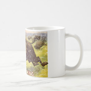 Taza De Café Bill Cody -1899 - afligido