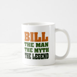 Taza De Café Bill - el hombre, el mito, la leyenda