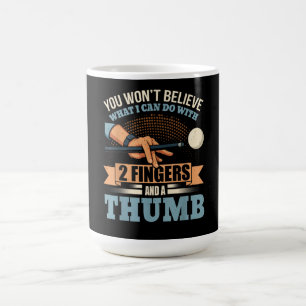 Taza De Café Billar Divertido de Piscina