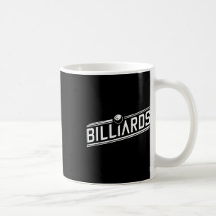 Taza De Café "billares" - Diseño elegante en ángulo