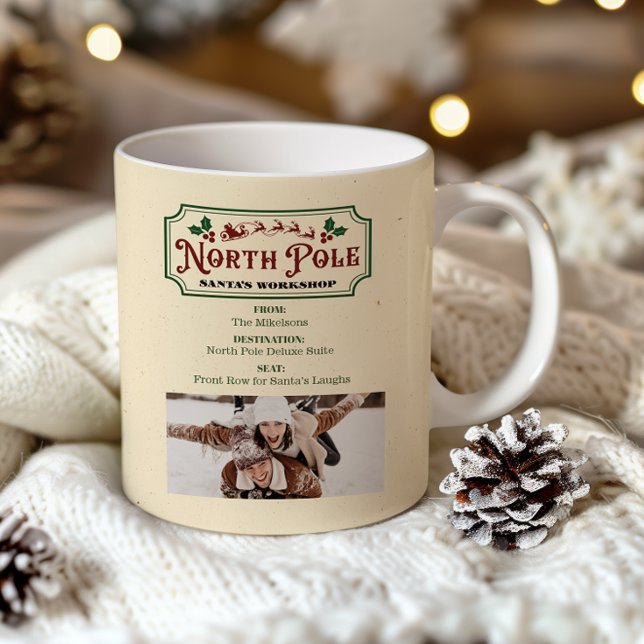 Taza De Café Billete de Navidades Polar Express (Subido por el creador)
