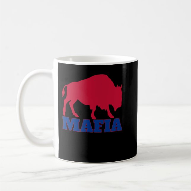 Taza De Café Billetes Mafia Gran Regalo Bul Deportivo Búfalo (Izquierda)