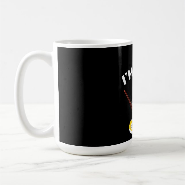 Taza De Café Billiard Gift Billiards Pool Im Your Huckleberry (Izquierda)