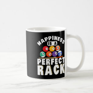 Taza De Café Billiard Happiness Es Un Billar De Cremallera Perf